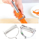 Potato Peeler Stainless Steel Popular Slicer Julienne Cutter Parers Vegetable x1