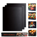 Reusable Cooking Mats BBQ Grill Mat Set of Non Stick Oven Liner NO PFOA JEV FXJ