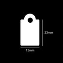 2 Packs String Blank Price Label Paper Display Pricing Jewelry Watch Ta OVA