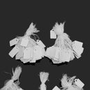 2 Packs String Blank Price Label Paper Display Pricing Jewelry Watch Ta OVA