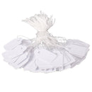 2 Packs String Blank Price Label Paper Display Pricing Jewelry Watch Ta OVA