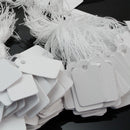 2 Packs String Blank Price Label Paper Display Pricing Jewelry Watch Ta OVA