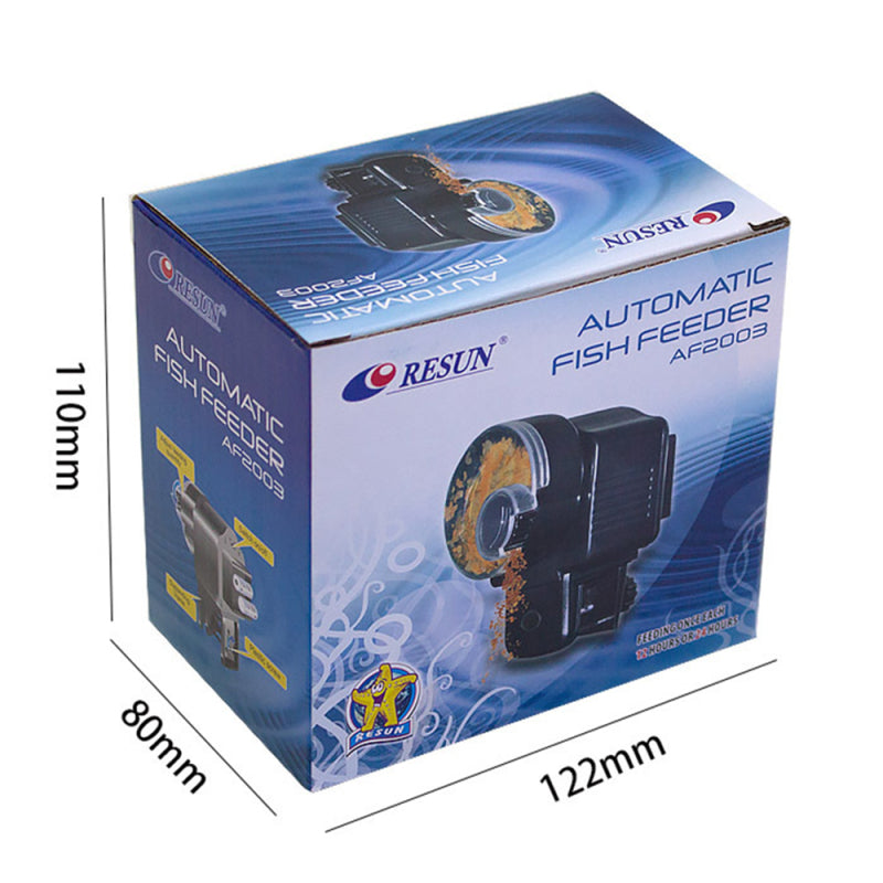 Programmable Auto Fish Feeder Feeding Aquarium Tank Automatic Food Dis CLC