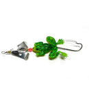 4PCS/Set Soft Rubber Frog Bass Bait Spinner lures CrankBait Tackle Fishi JRZ