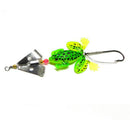 4PCS/Set Soft Rubber Frog Bass Bait Spinner lures CrankBait Tackle Fishi JRZ
