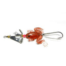 4PCS/Set Soft Rubber Frog Bass Bait Spinner lures CrankBait Tackle Fishi JRZ