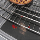 Copper BBQ Grill Mat Non-stick Reusable Heat Resistant Barbecue Pad Sgf