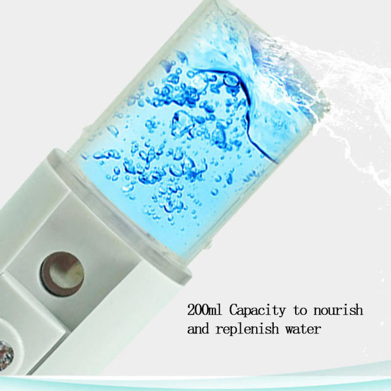 Portable New Beauty Steamer USB Charging Handheld Nano Spray Humidifier OXH