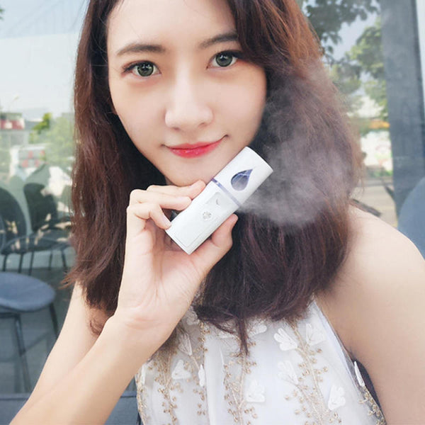Portable New Beauty Steamer USB Charging Handheld Nano Spray Humidifier XAV