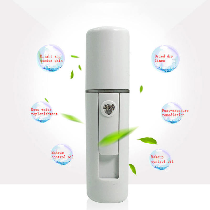 Portable New Beauty Steam Face Tool USB Charge Nano Spray Humidifier ForTh BSO