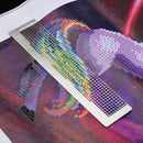 Diamond Embroidery Cross Stitch Painting DIY  Double Row Drill Ruler Tool OSX