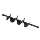 Stainless Steel Garden Loose Soil Drill Bit Diameter 5cm Long 22cm Black JZA