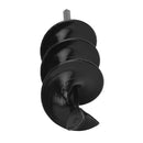 Stainless Steel Garden Loose Soil Drill Bit Diameter 5cm Long 22cm Black JZA