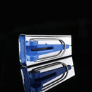 4 Pcs Fabric Bias Tape Maker 6mm/12mm/18mm/25mm Kit Tool Sewing ENS