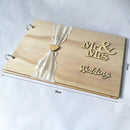 Guest Book Wooden Tree Personalised Guest Book Wood Wedding Decoration NKI