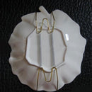 10PCS Spring Invisible Plate Tray Dish Wire Hanger Holder Stainless Steel
