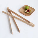 Beech Wooden Toast Tongs With Magnet Bread Toast Crumpets Serving Tongs LZE