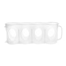 Beer Soda Can Holder Storage Organization Fridge Rack Plastic Space 4 Pack OXN