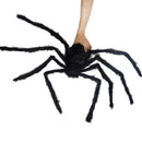 Black Spider Halloween Decoration Haunted House Prop Indoor Outdoor Wide NBS
