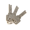 Door Lock Cylinder Barrel Pin Aluminum Lock Core 3 Keys 9.2 * 2.9 cm TPI