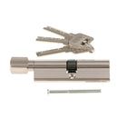 Door Lock Cylinder Barrel Pin Aluminum Lock Core 3 Keys 9.2 * 2.9 cm TPI