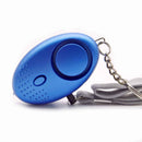 140DB Personal Alarm Keychain Rape Attack Panic Safety Torch Keyring Security