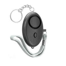 140DB Personal Alarm Keychain Rape Attack Panic Safety Torch Keyring Security