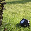 Outdoor Garden LED Solar Powered Deco Rock Stone Spot Lights Lamp Yard LMB