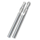10 Pcs Shank Carbide Ball Nose End Mill CNC Engraving Router bit Set 1 LJK