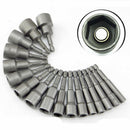 10 Size 2.5" Metric Magnetic Nut Driver Setter Set Rapid Load 1/4'' Hex Shank YM