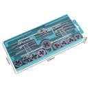 9X Metric Tap Die Wrench Screw Thread Hand Case Tool Kit M6 M7 M8 M10 M SAH