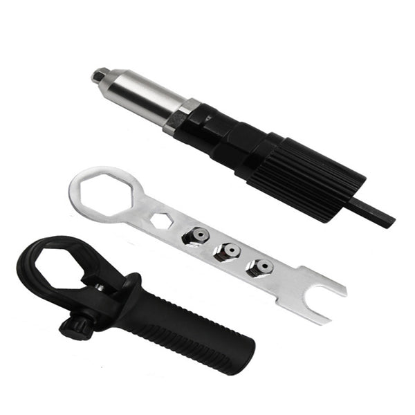 Electric Rivet Nut Gun Cordless Riveting Drill Adapter Riveting Tool Core Pull D