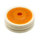 6PCS Wool Buffing Angle Grinder Wheel Felt Polishing Disc Pad Sets 100mm  HZK