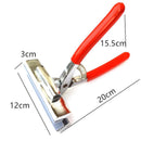 12cm Oil Painting Pliers Clamp Red Handle Stretched Canvas Cloth Fabric Wi JGW