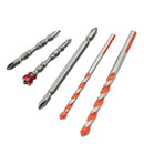 5x With Magnetic Ring Cross Bit Multifunctional Tile Glass Drill Set Pra ZVS