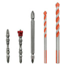 5x With Magnetic Ring Cross Bit Multifunctional Tile Glass Drill Set Pra ZVS