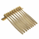 10PCS Environmental Bamboo Toothbrush Soft Oral Cleaning Travel Items tyu NJI