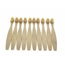 10PCS Environmental Bamboo Toothbrush Soft Oral Cleaning Travel Items tyu NJI