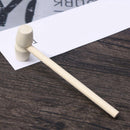 10pcs Mini Wooden Mallet Wood Hammer for Leather Craft Carving Stamping Kids qwe