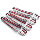 1 Set Car Door Handle-Cover Trim Decor Accessory for Peugeot 307 Citroen C2 C3 j