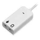 USB Male to 2x 3.5mm Jack Headphone/Microphone Socket AUX Audio Adapter Cable ky