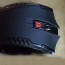 2.4GHz Rechargeable Wireless Game Mouse Silent Button USB Optical Mice Black