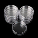 5x Clear Plastic Petri Dish Disposable Bacterial Culture Dish Plate 60X15mm JXN