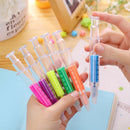 Cute Syringe Highlighters Pen Marker Needle Ball Point Nurse Hospital Doctor
