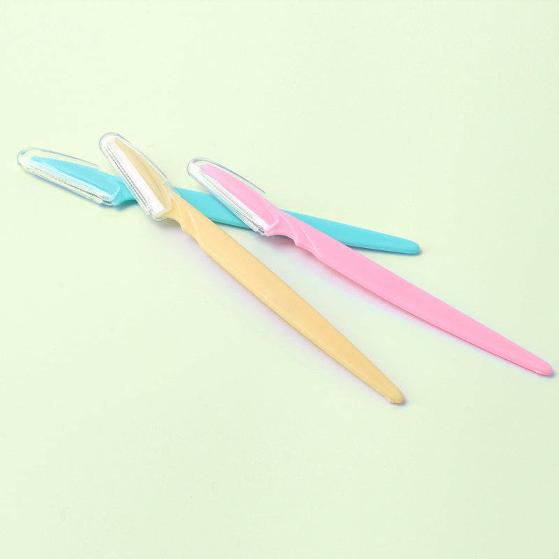 2 Set 6pcs Facial Eyebrow Razor-Trimmer Shaver Blade Remover Tool Shaving Kit