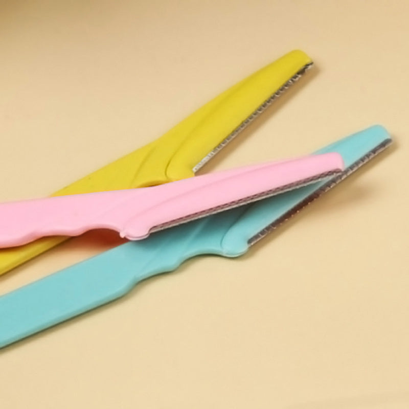 2 Set 6pcs Facial Eyebrow Razor-Trimmer Shaver Blade Remover Tool Shaving Kit