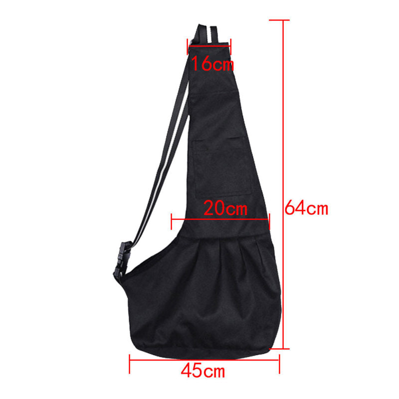 Pet Carrier Bag Oxford Dog Cat Puppy Animal Sling Single Shoulder Bag W TMB