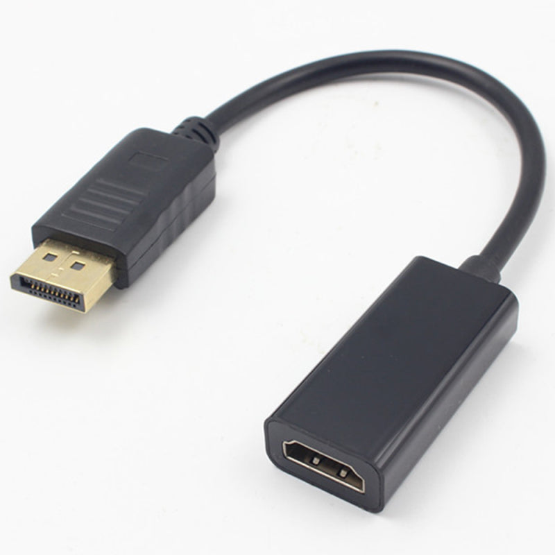4K Display Port DP To HDMI Female Cable Adapter Converter DisplayPort for  HEL