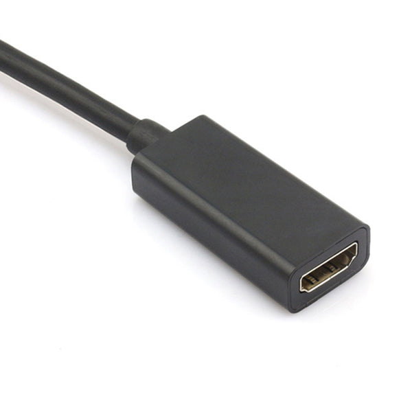 4K Display Port DP To HDMI Female Cable Adapter Converter DisplayPort for  HEL