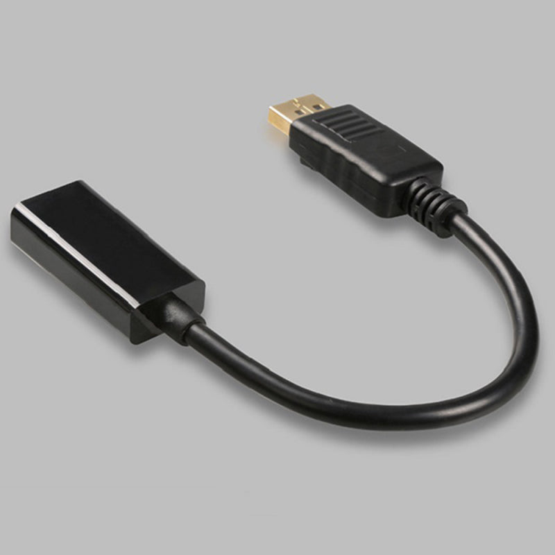 4K Display Port DP To HDMI Female Cable Adapter Converter DisplayPort for  HEL